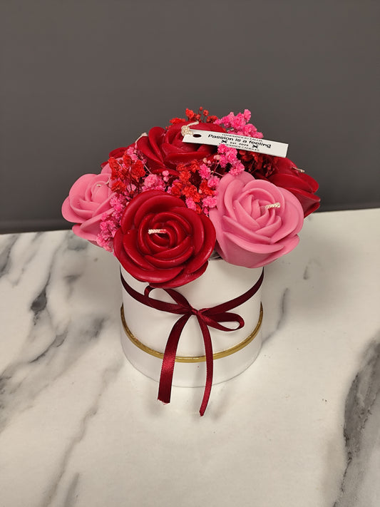 Μπουκέτο κεριών roses