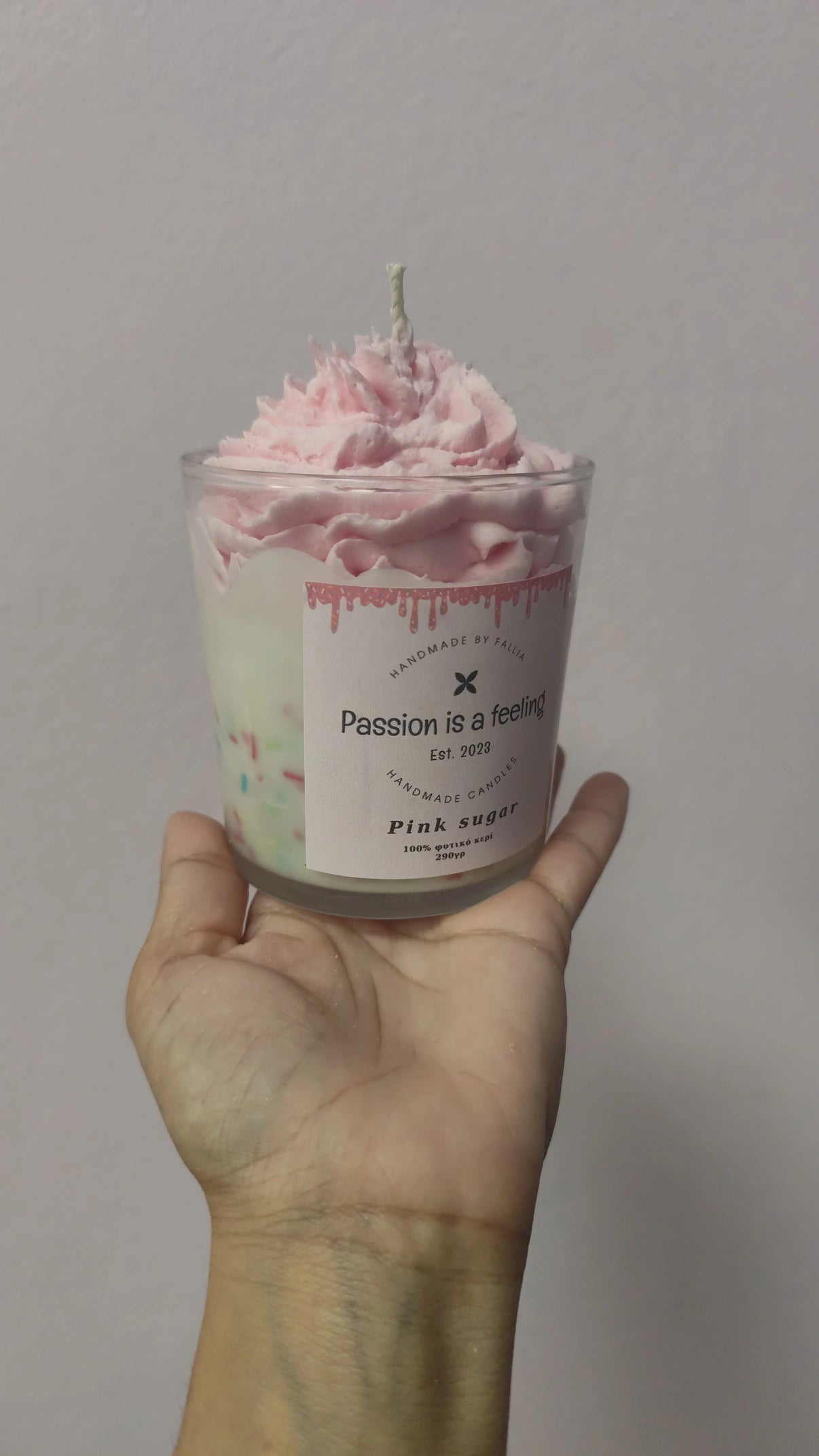 Pink sugar