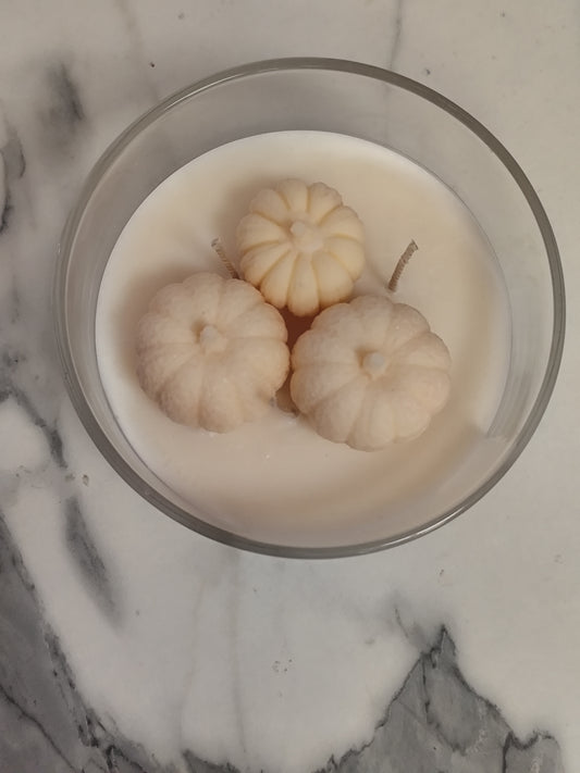 White pumpkins