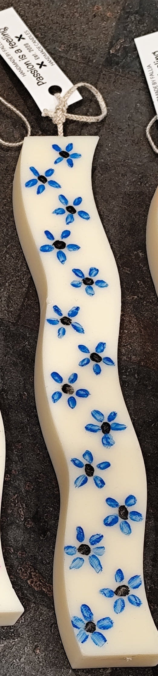 Λαμπάδα με μαργαρίτες