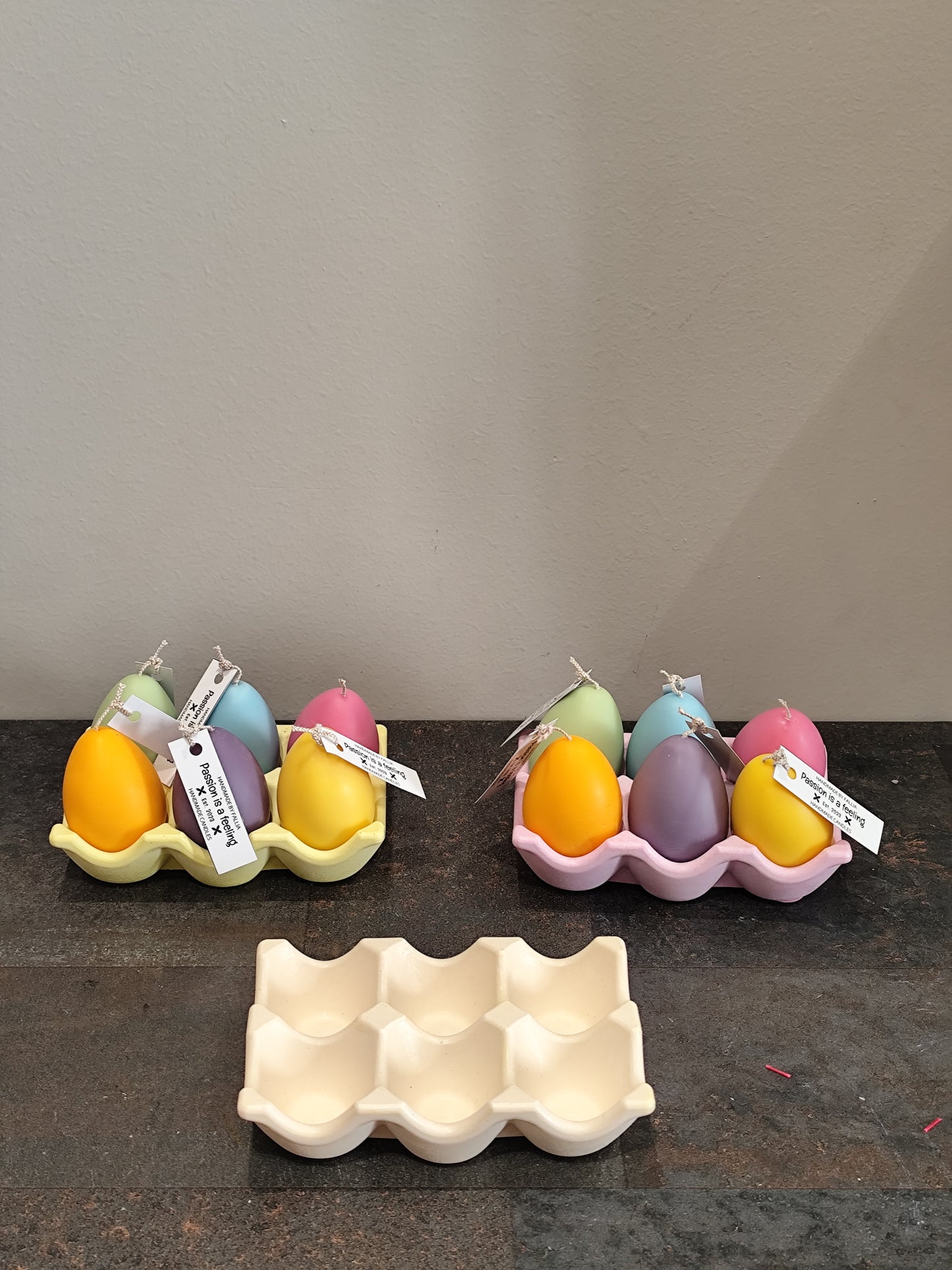 Πορσελάνινή καρτέλα με Πασχαλινά αυγά