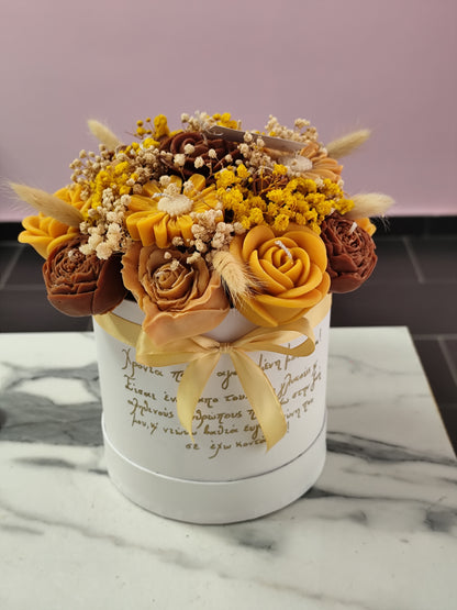 Μπουκέτο απο κερί