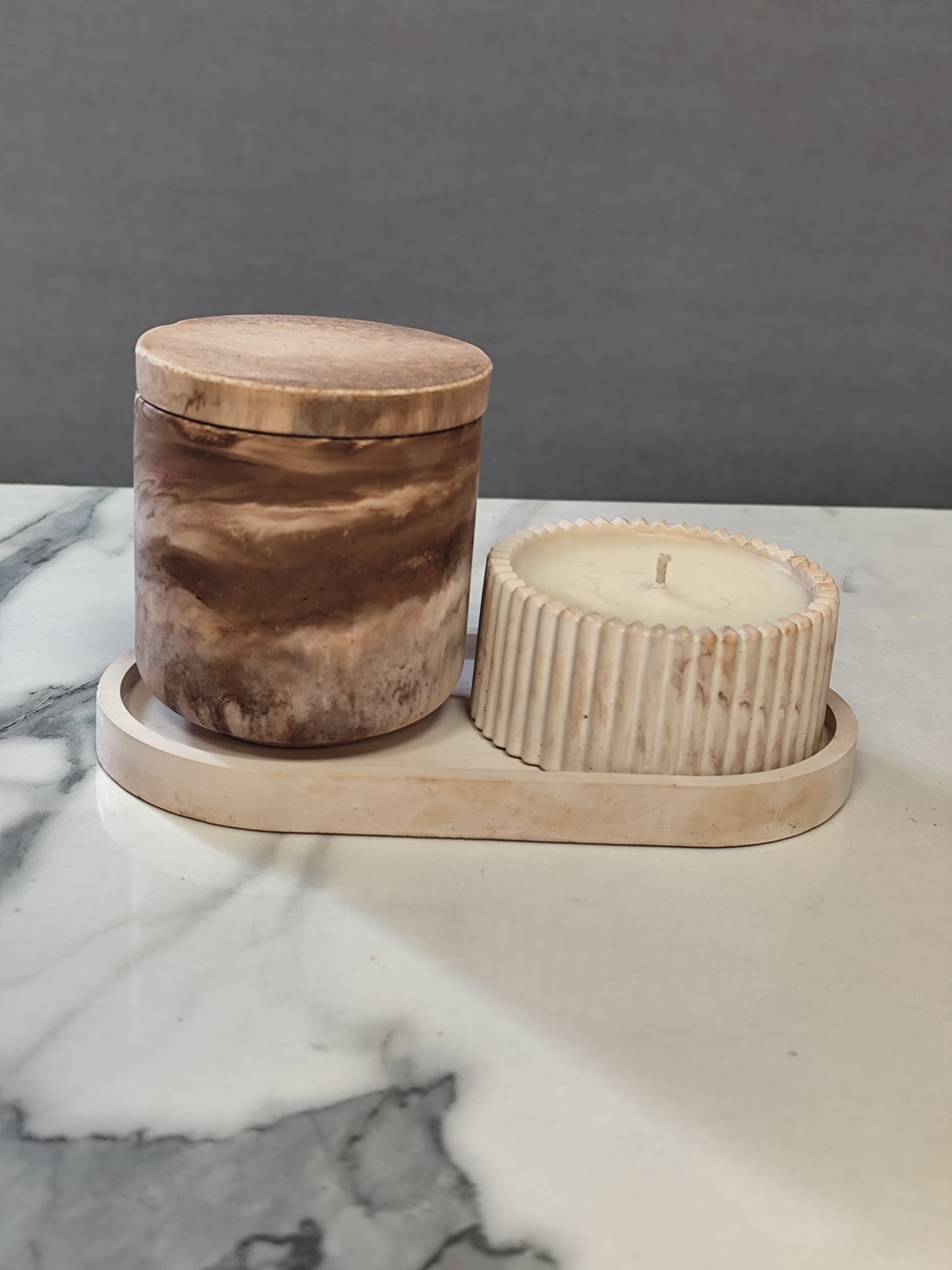 Σετ πορσελάνη καφέ