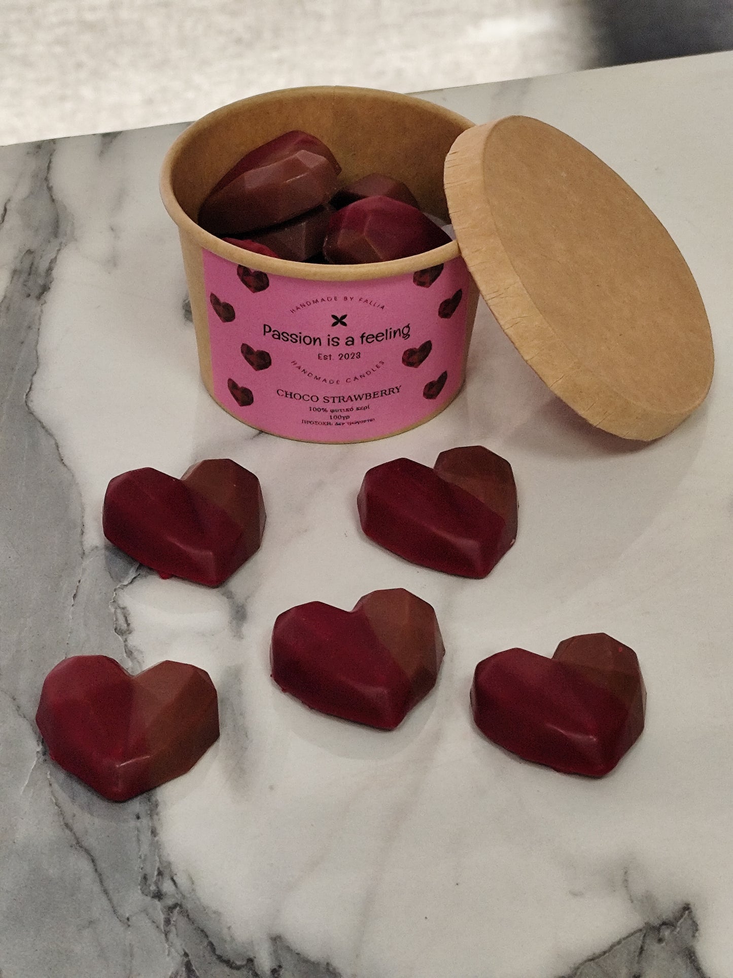 Wax melts καρδιές