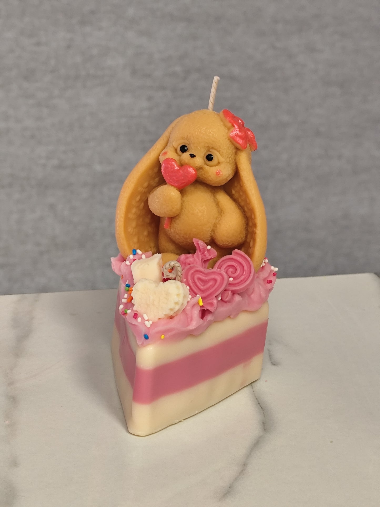 Κομμάτια τούρτας Lollipop bunny