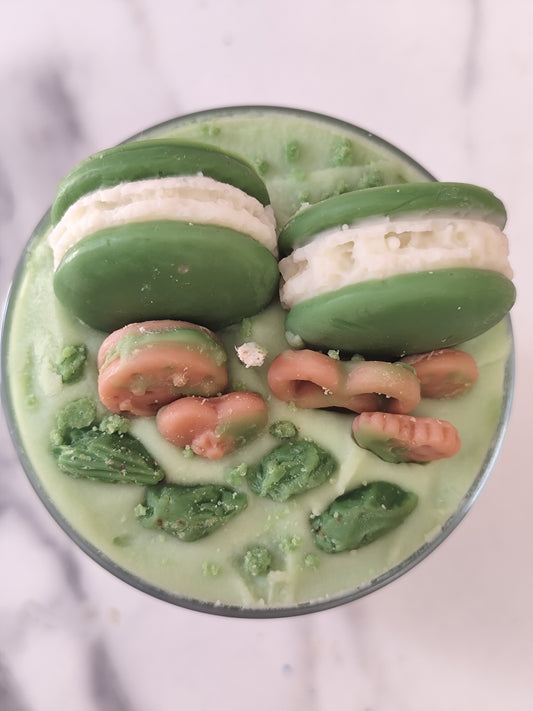 Pistachio caramel