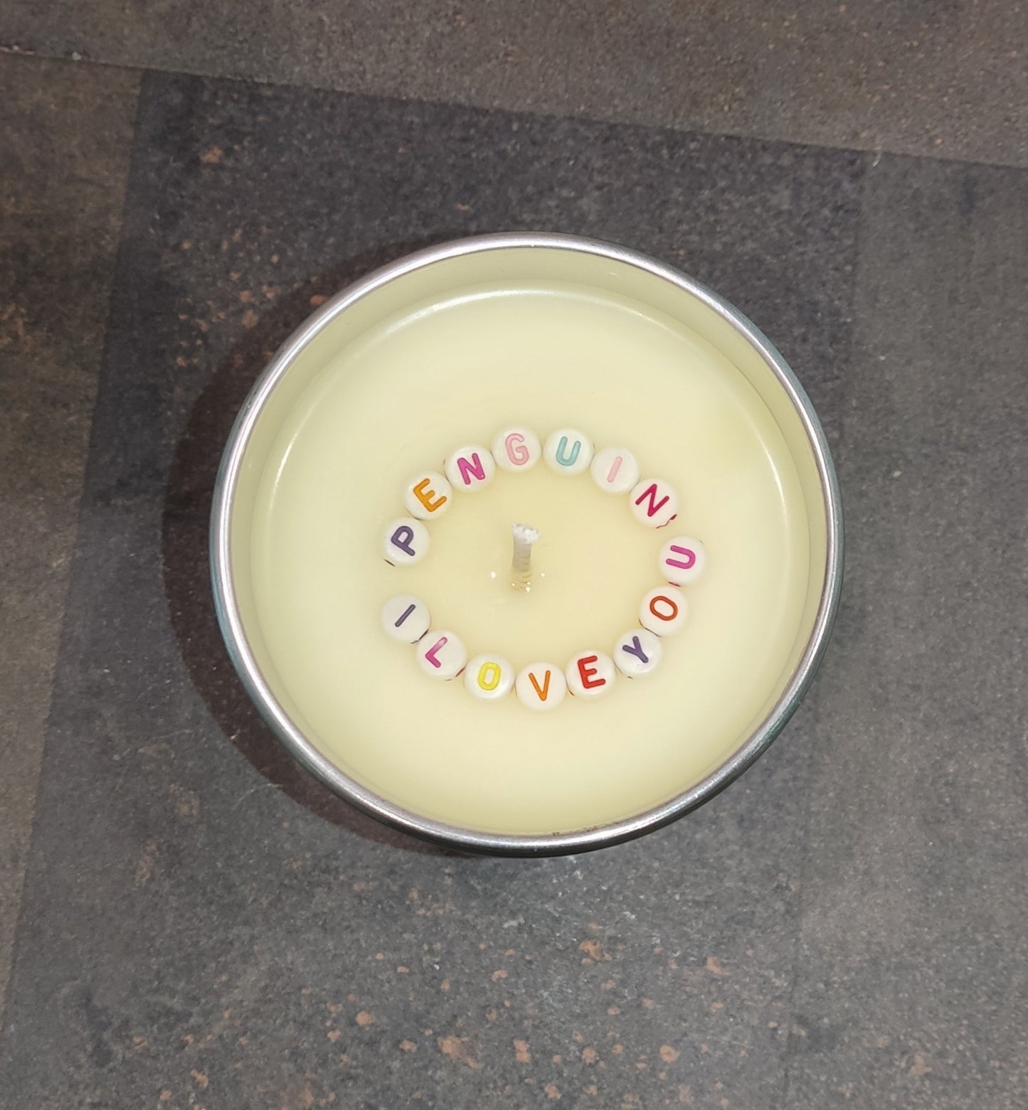 Ποτήρι Κεριού με Κρυφό Μήνυμα