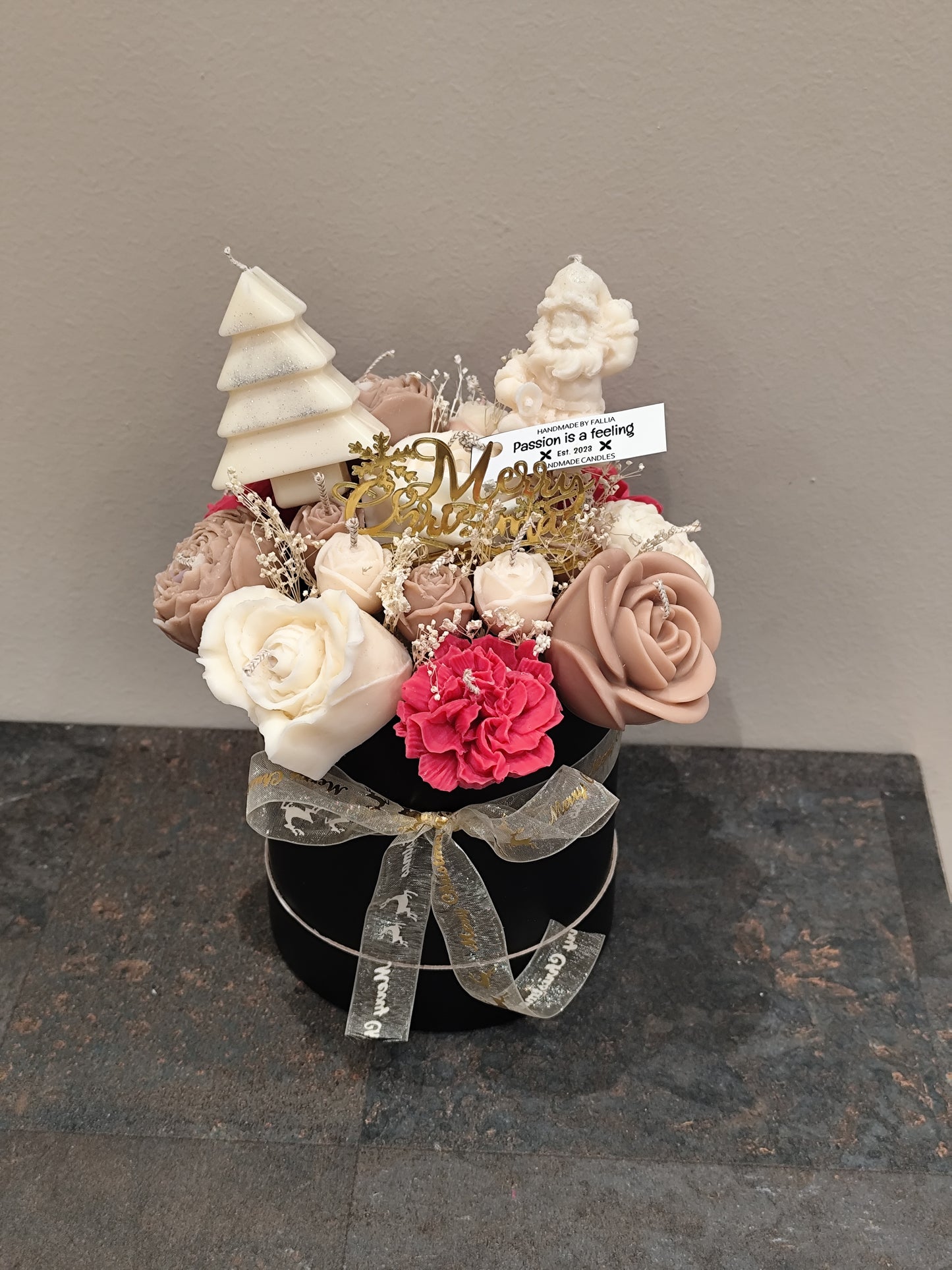 Χριστουγεννιάτικο μπουκέτο 2