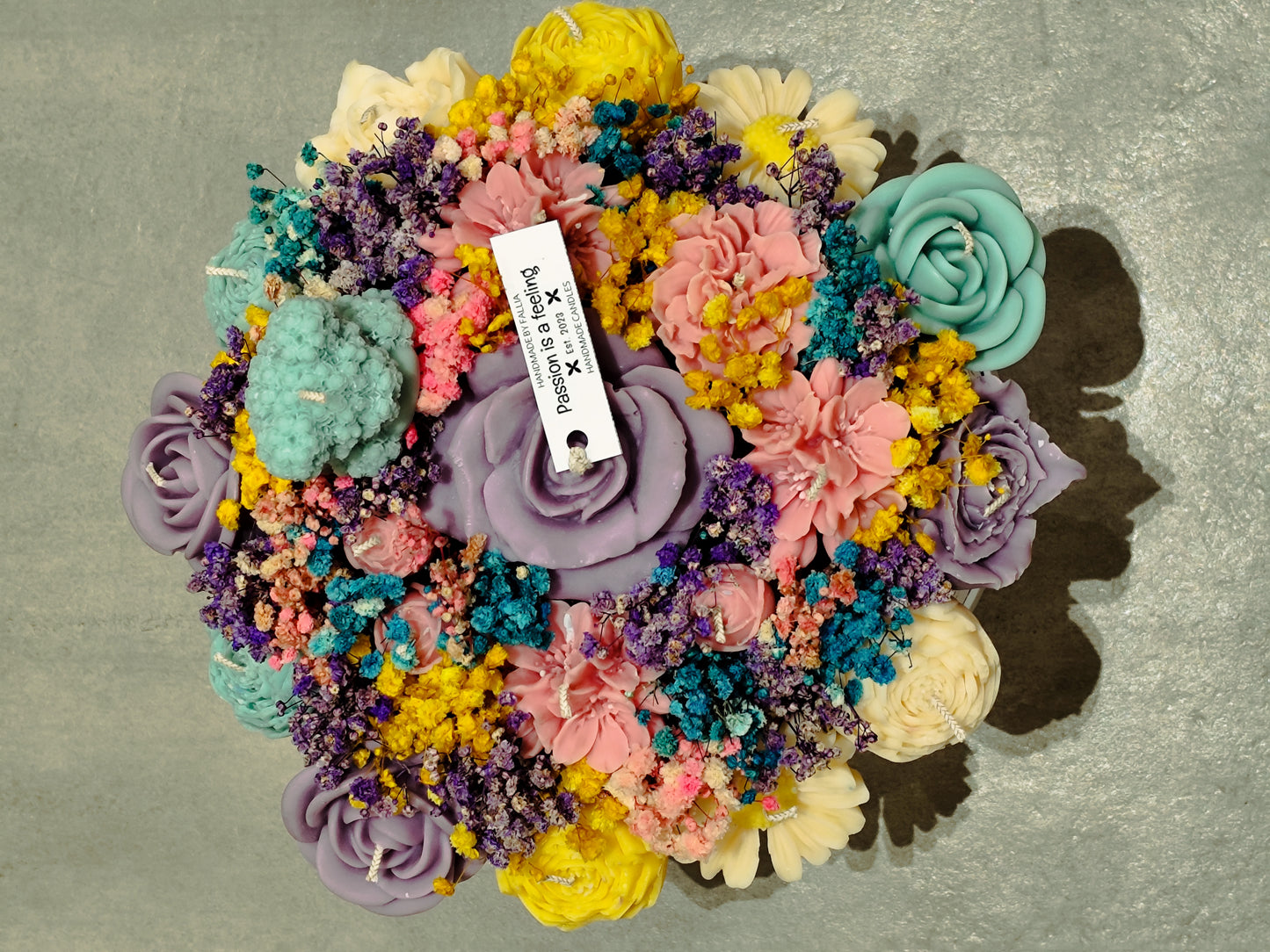 Μπουκέτο κεριών