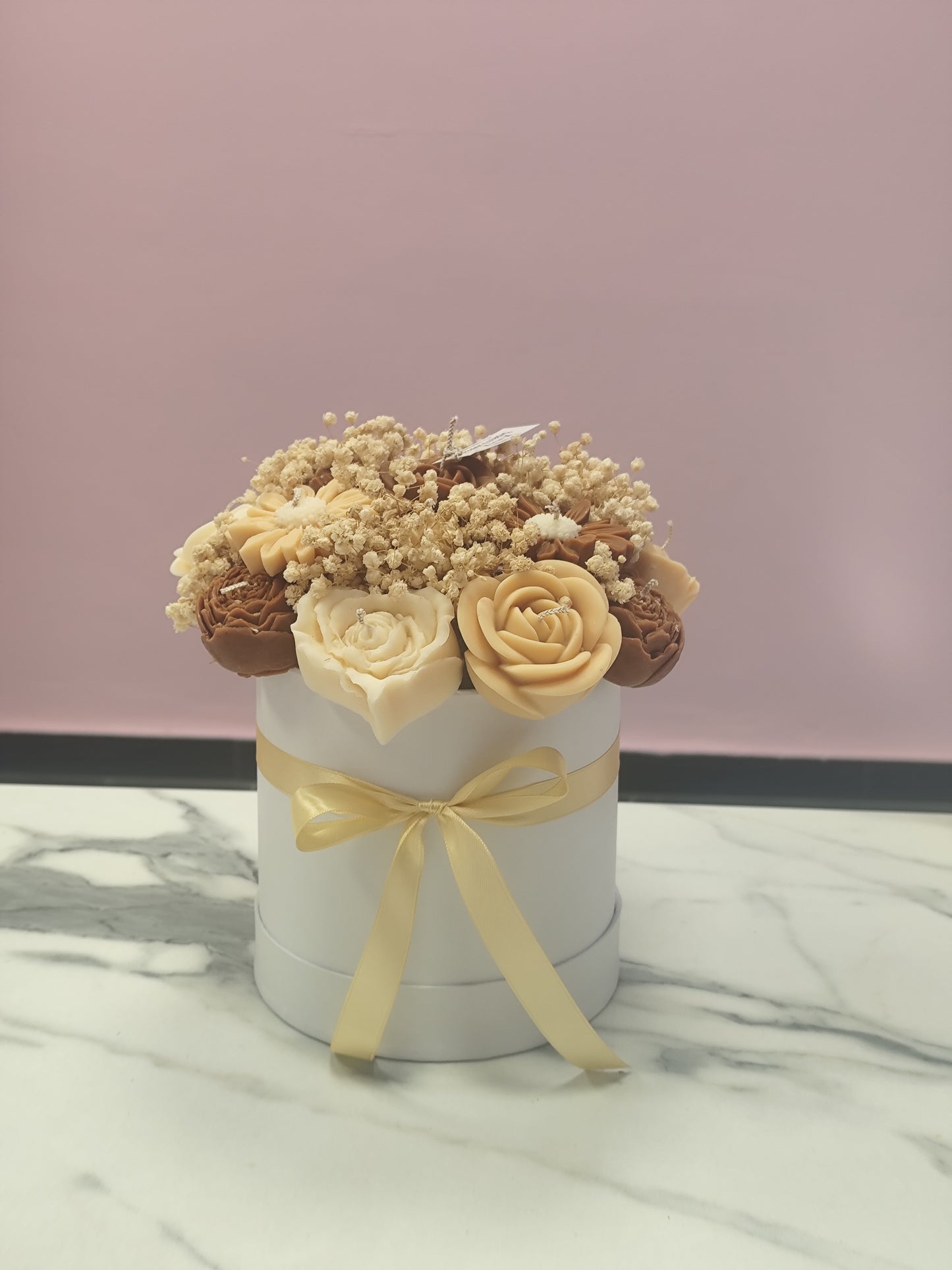 Μπουκέτο απο κερί