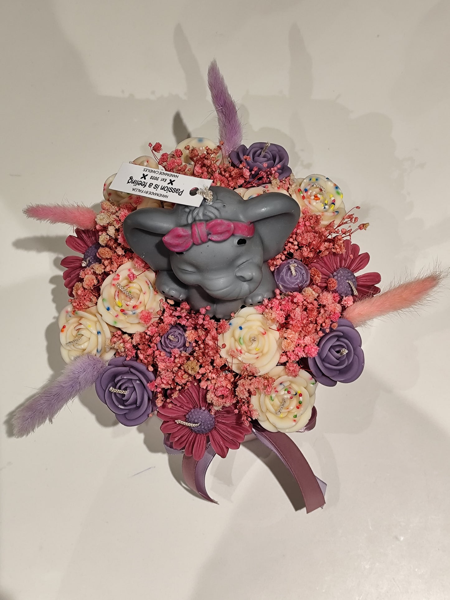 Μπουκέτο κεριών Elephant