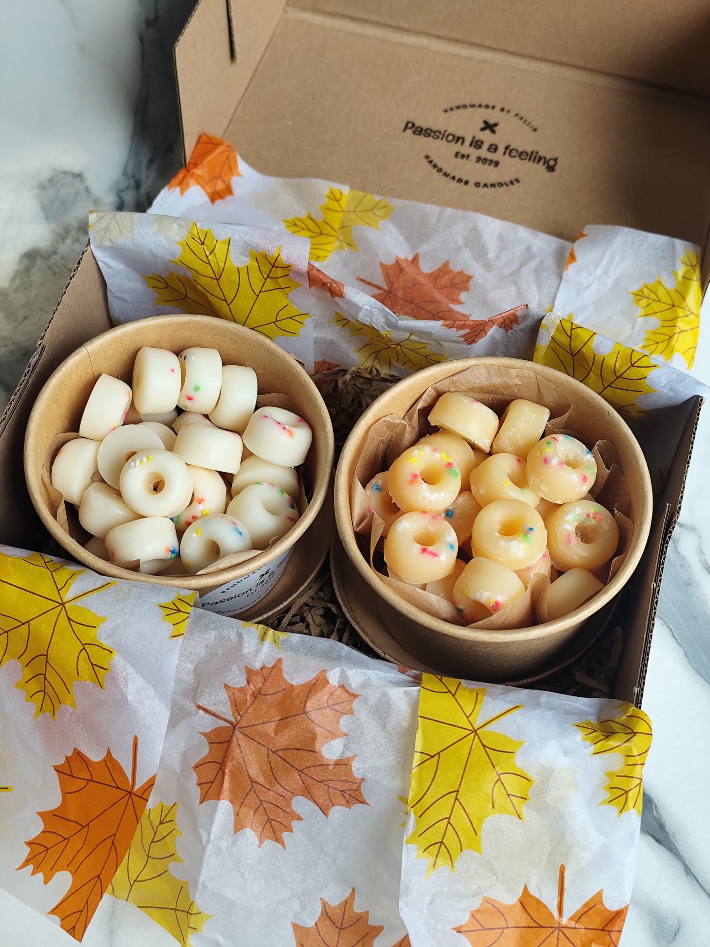 Wax melts donuts