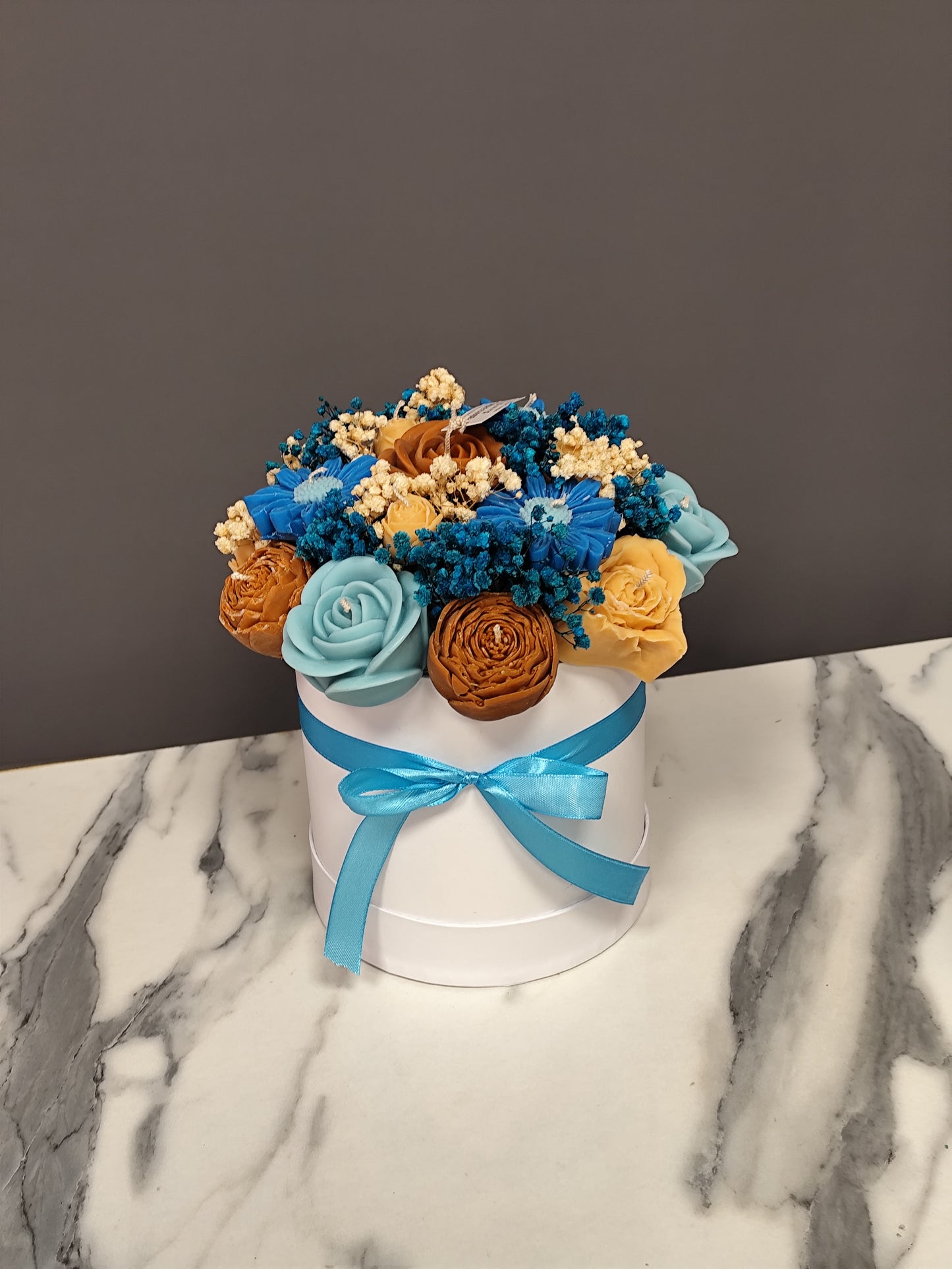 Μπουκέτο απο κερί