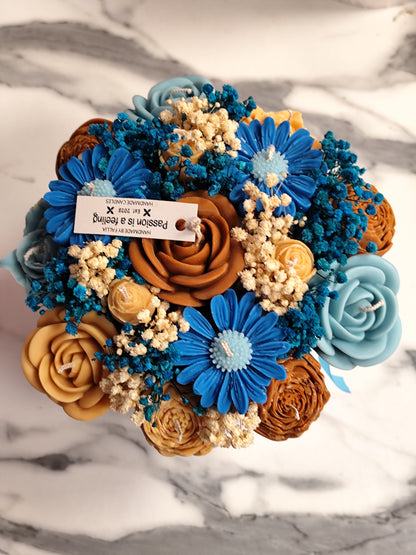 Μπουκέτο απο κερί