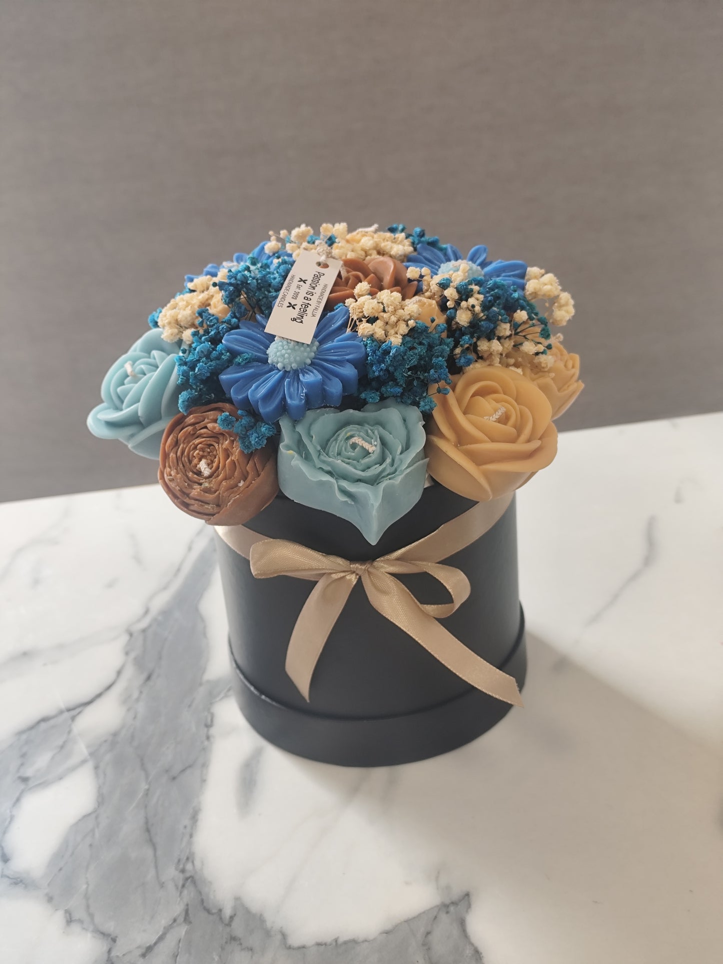 Μπουκέτο απο κερί