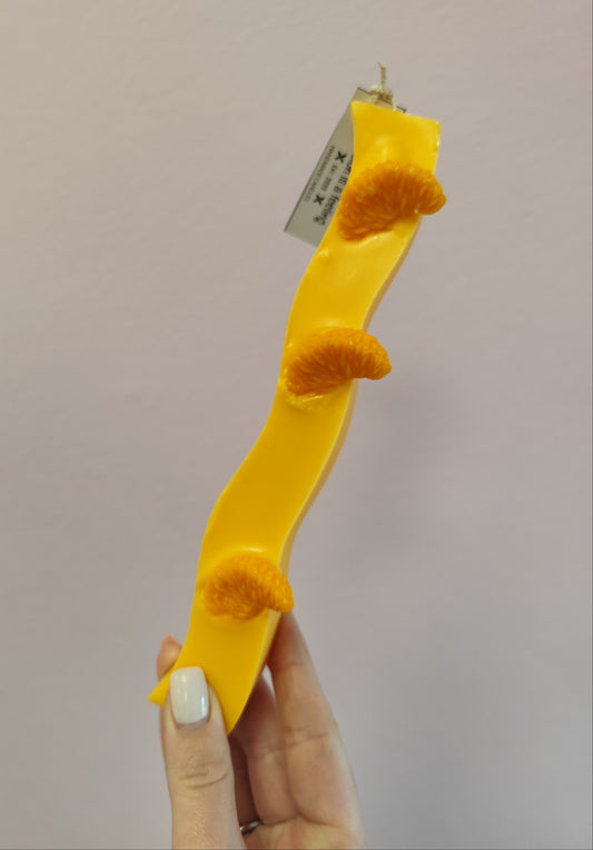 Λαμπάδα ζουμερό πορτοκάλι