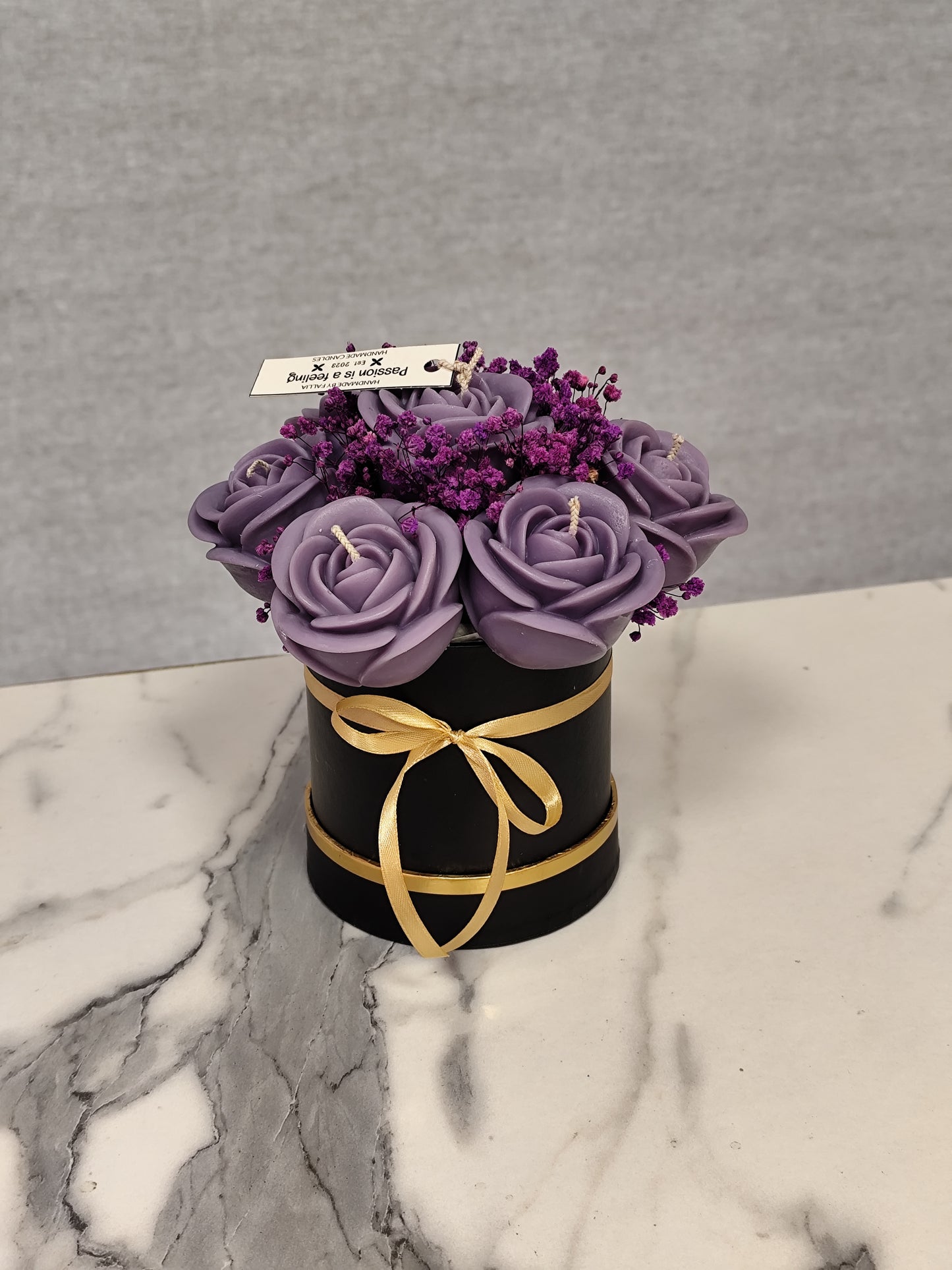 Μπουκέτο κεριών roses